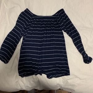 Off the shoulder shirt